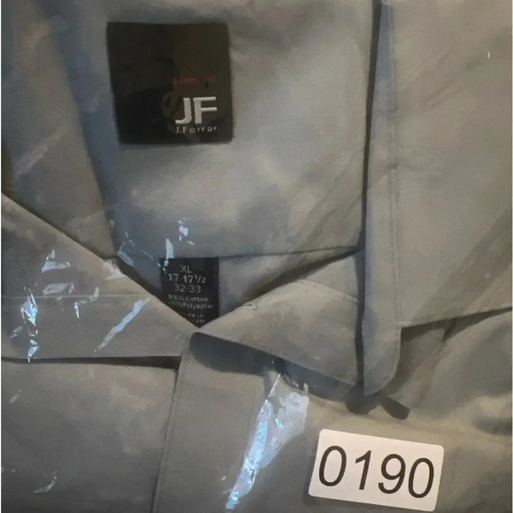 Men’s JF J.Ferrar Slim Fit Gingham Button Down Shirt Size XL - Picture 7 of 7